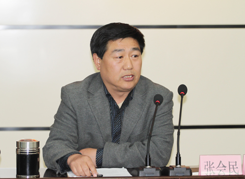 集團公司黨委書記張會民作黨委工作報告