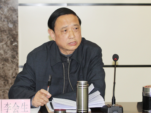 集團公司黨委副書記李會生講話