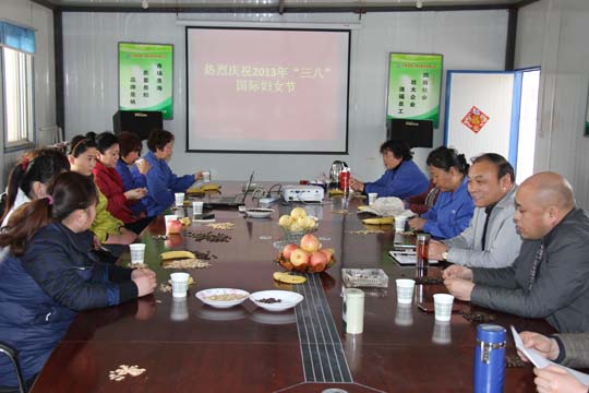 華能電力工程部項(xiàng)目部組織召開女工座談會