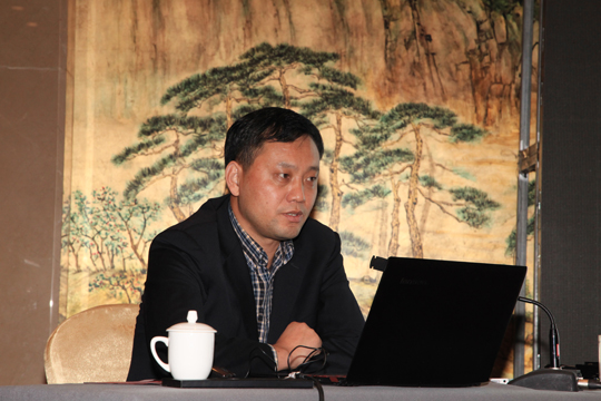 集團(tuán)總工程師陳建中作大唐三門峽電廠工業(yè)建筑綠色施工經(jīng)驗交流