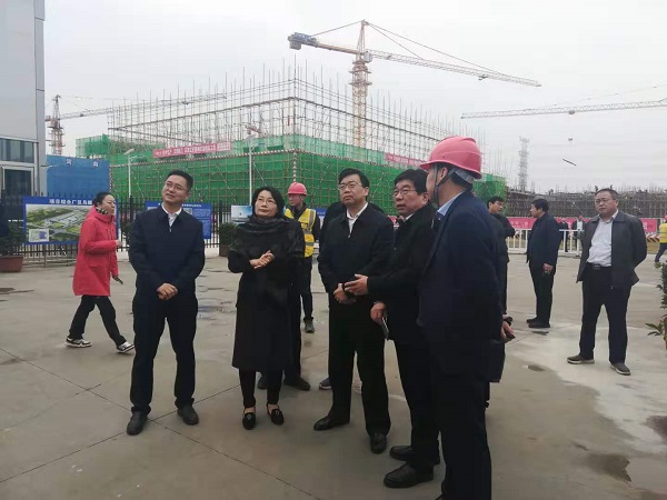 1.項目人員向吳福民常務副市長介紹項目工程情況.jpg